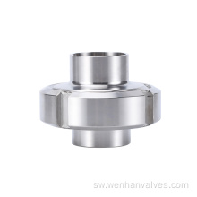 Ujerumani DIN25 SUS304 Union Pamoja Svetsade Fittings